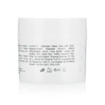 Label detail of DERMOTECHNOLOGY® Acid Hyaluronic Cream showcasing its nourishing ingredients like Aloe Leaf Juice, Shea Butter, and Green Tea Extract