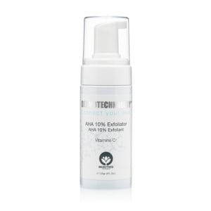 Dermotechnology AHA 10% Exfoliator bottle with Vitamin C