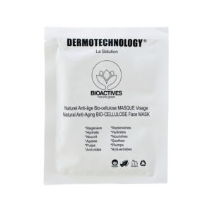 DERMOTECHNOLOGY Natural Anti-Aging BIO-CELLULOSE Face Mask Package