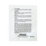 Back label of DERMOTECHNOLOGY Anti-Aging Patch packaging with product details
