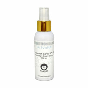 Mineral sunscreen spray to protect the skin