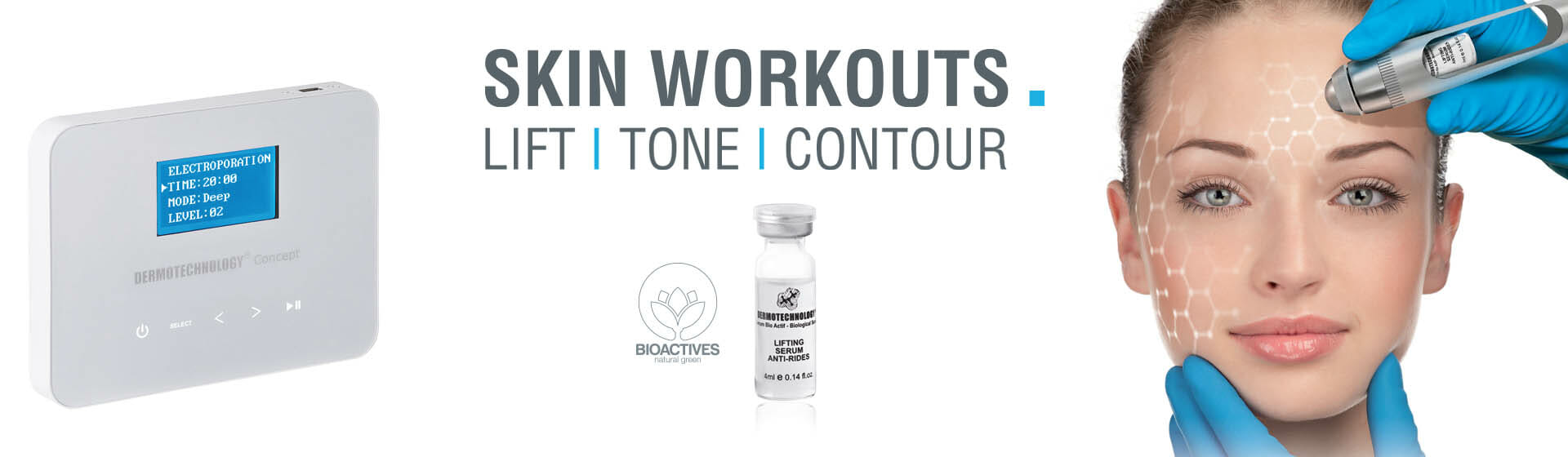 Skin workouts Lift tone contour