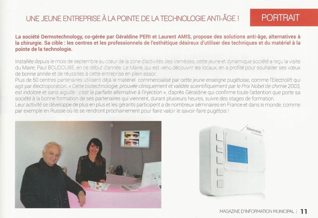 UNE JEUNE ENTREPRISE À LA POINTE DE LA TECHNOLOGIE ANTI-ÂGE ! PORTRAIT