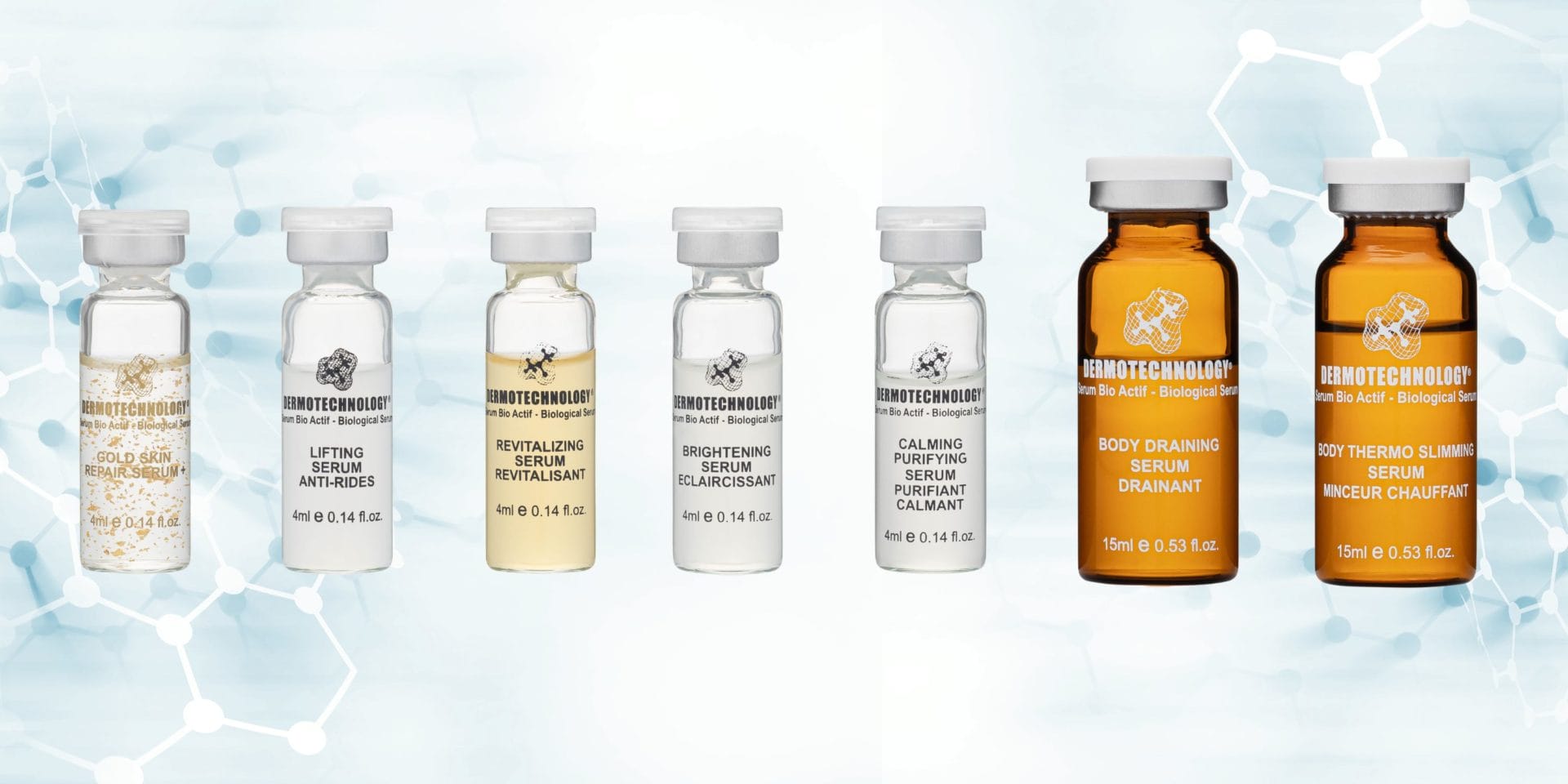 Dermotechnology serums