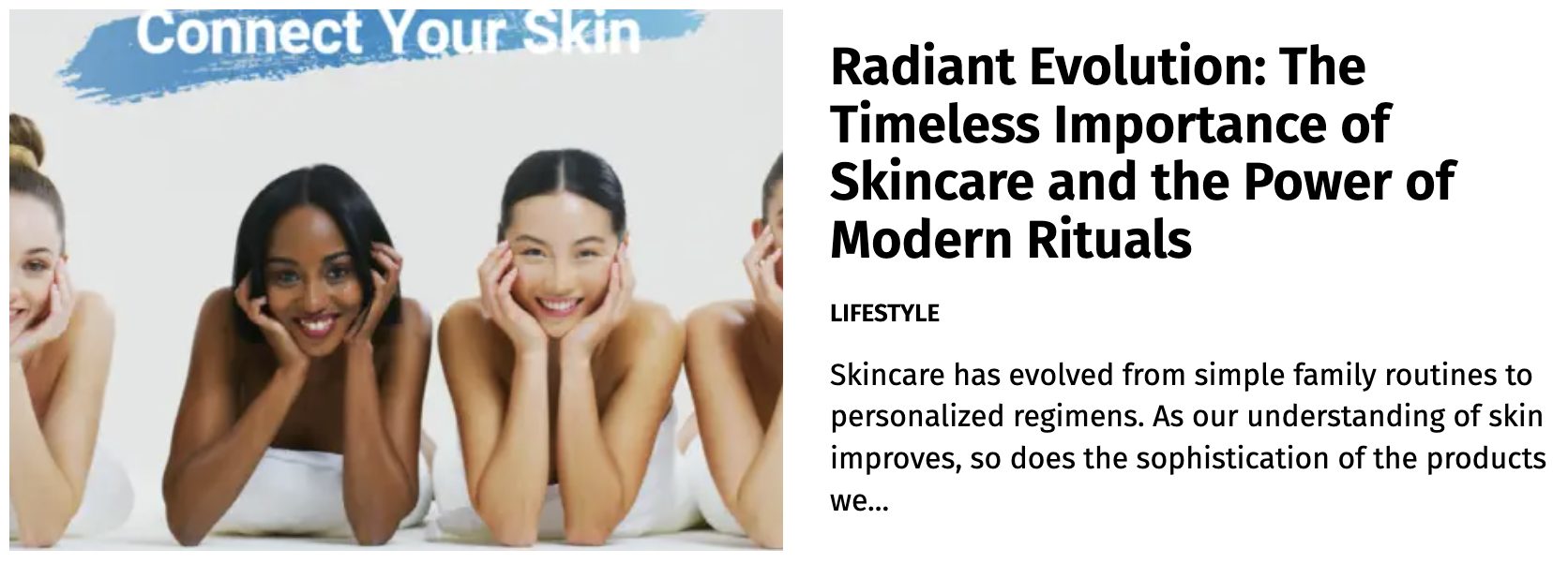 The Timeless Importance of Skincare
