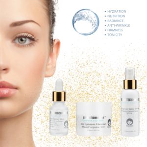 Skincare professional display