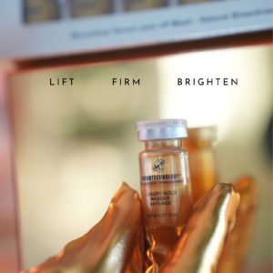 Luxury Gold Mask Display